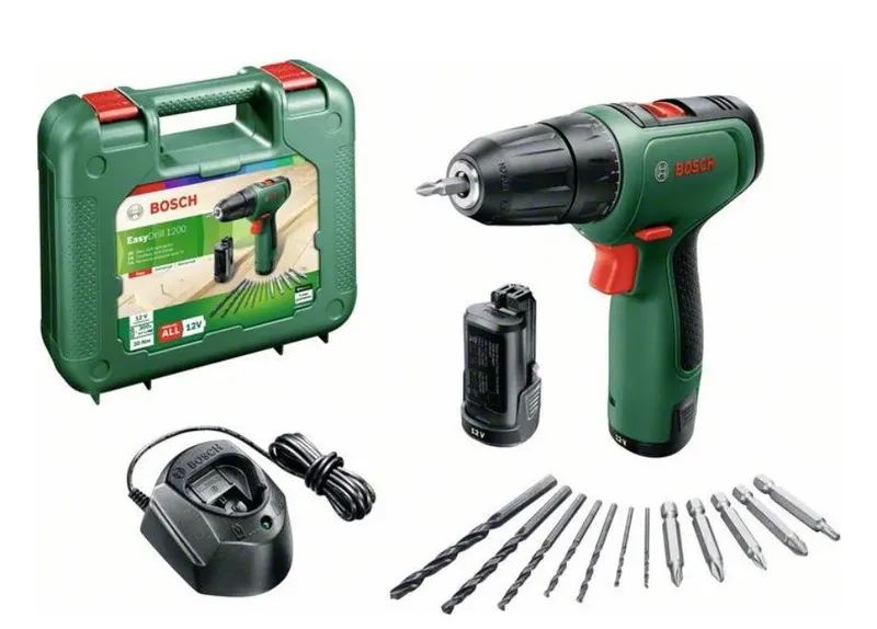 Wkrętarka EasyDrill 1200 LI-2 /1x1,5Ah, walizka/ + zestaw acc