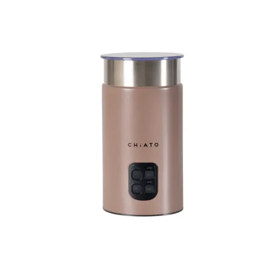 Elektryczny spieniacz do mleka CHiATO milkPLAY V2 - brązowy