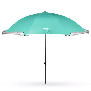 Parasol plażowy 2w1 XXL 240 cm Nils Camp NC17114 - zielony