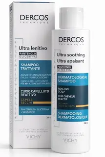 VICHY DERCOS TECHNIQUE SZAMPON ULTRAKOJĄCY DO WŁOSÓW SUCHYCH 200 ML
