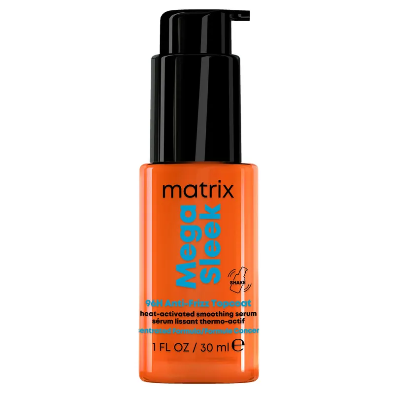 Matrix Mega Sleek 96H Anti-Frizz Wygładzające Serum Przeciw Puszeniu się Włosów 30ml