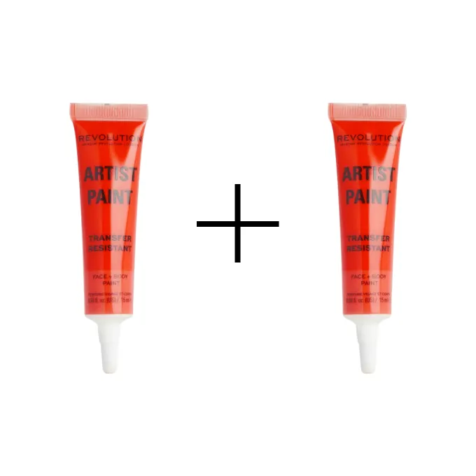 Makeup Revolution Artist Collection Farbka do Twarzy i Ciała Orange 15ml 1+1