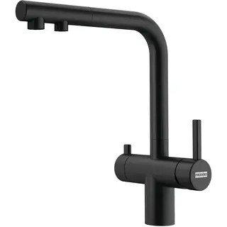 Bateria Franke Atlas Neo Clear Water Pull-Out Czarna stal