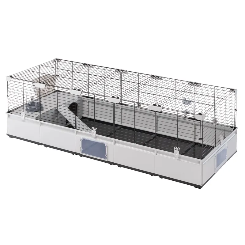 Ferplast modułowa klatka dla małych zwierząt - 4 moduły (dł. x szer. x wys.): 179 x 72 x 56 cm