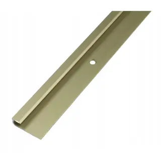Listwa Zakończeniowa Aluminiowa Panele podłogowe, ścienne 5 mm Piasek 270cm