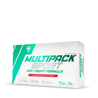 MULTIPACK SPORT DAY/NIGHT FORMULA – kompleks witamin i minerałów na całą dobę - 60 kaps.