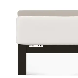 Prześcieradło Schlafgut Pure Topper | 90x190-100x220 cm | Sand Mid | -100x22 Sand Mid 496 - S bawełna