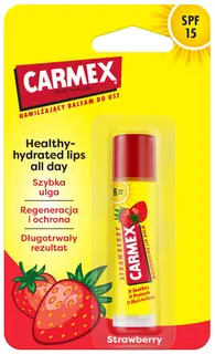 CARMEX Nawilżający Balsam do Ust Classic w Sztyfcie Truskawka