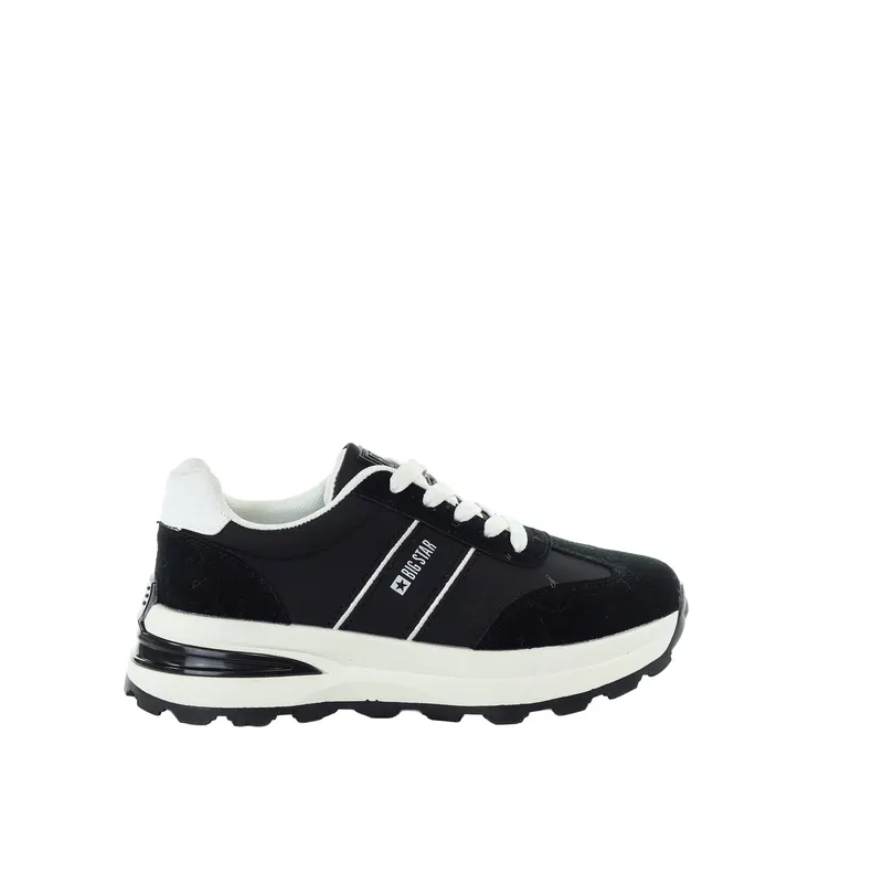 Damskie czarne sneakersy BIG STAR TT274877