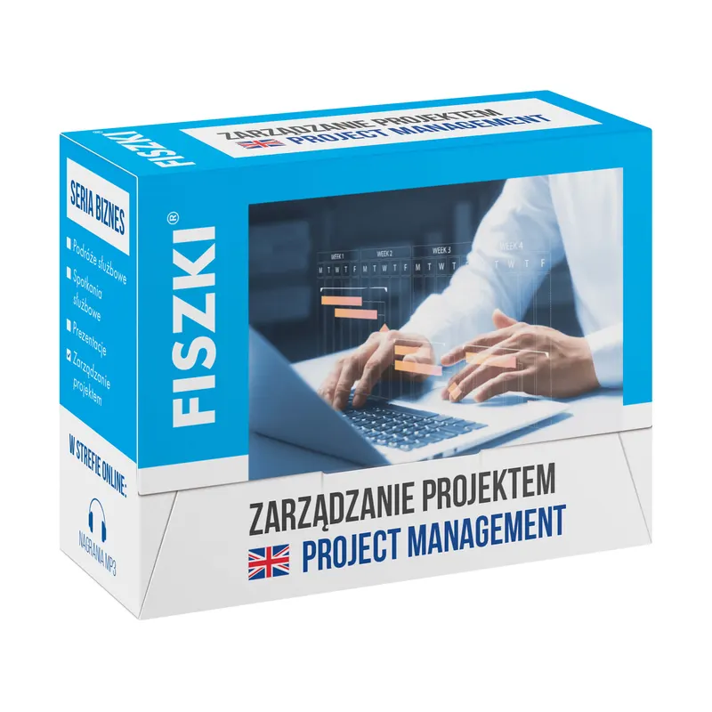 FISZKI - angielski - Zarządzanie projektem (poziom B2-C1)