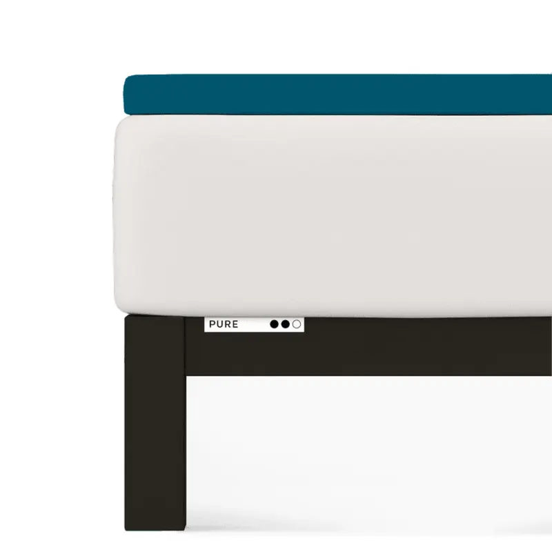 Prześcieradło Schlafgut Pure Topper | 180x200-200x220 cm | Petrol Deep | -200x220 Petrol Deep 530 - XL bawełna