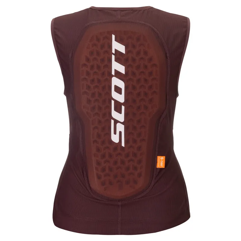 Scott Vest Airflow, ochraniacz pleców, damski, brązowy
