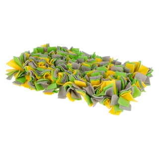 Kerbl Pet mata węchowa - dł. 50 x szer. 30 cm, żółty/zielony