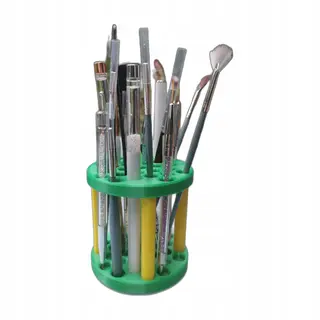 Uchwyt na długopisy i pędzle Modular Snap-Fit Design