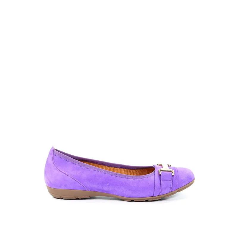 Damskie baleriny fioletowe Gabor 44.167.18