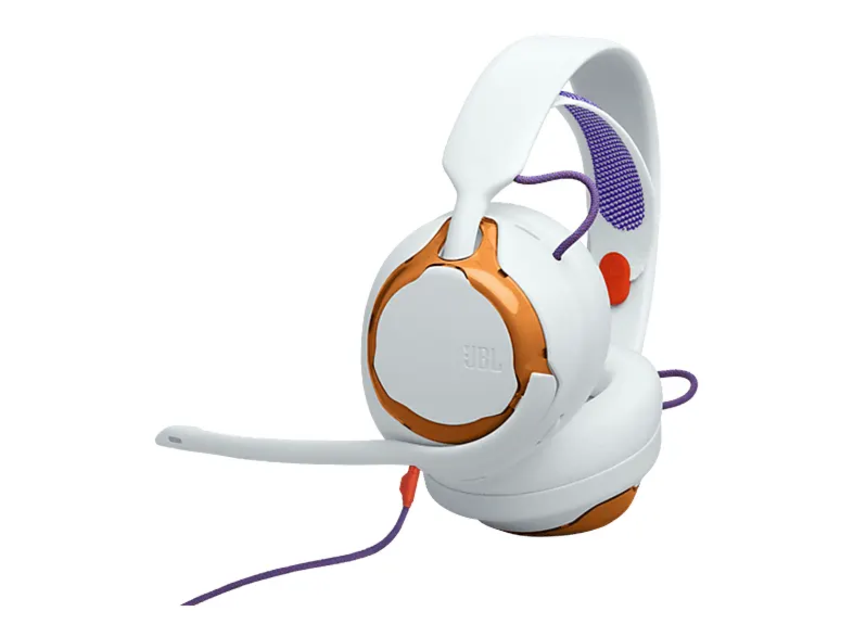 Słuchawki przewodowe JBL Quantum 250 Szaro-pomarańczowy