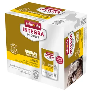 animonda Integra Protect Adult Urinary, kamienie struwitowe, 8 x 85 g - Kurczak