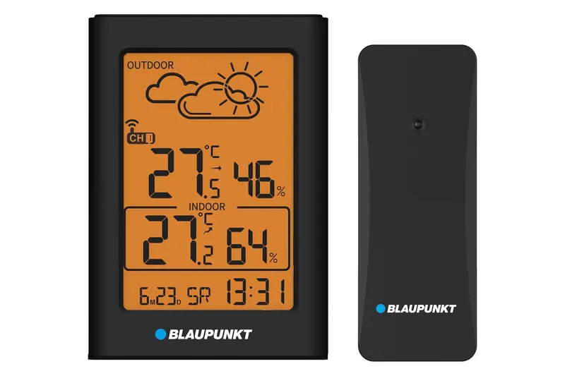 Stacja pogodowa Blaupunkt WS15BK czarna
