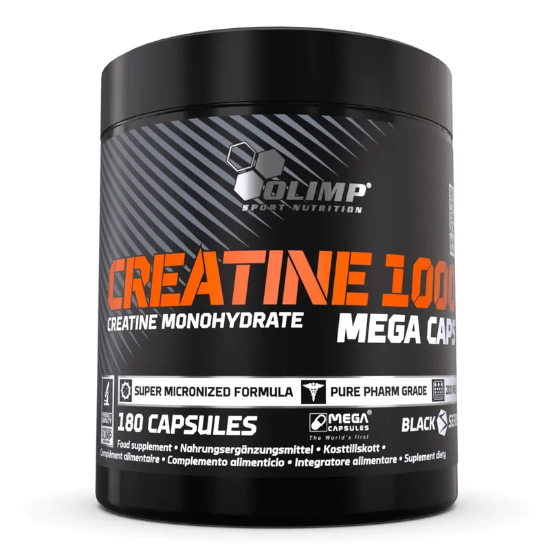 Monohydrat Kreatyny Olimp Creatine 1000 Mega Caps 180 kaps