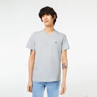 Lacoste Regular Fit Tshirt Męskie Szary