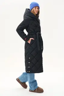 Płaszcz pikowany Anabelle Noir