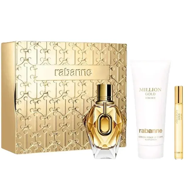 Paco Rabanne Million EDP 90 ml + mini 10 ml + balsam 100 ml