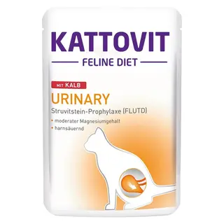 KATTOVIT Feline Diet Urinary Cielęcina - mokra karma dla kota - 85 g