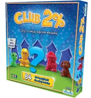 Club 2%, gra logiczna, TM Toys, TMToys