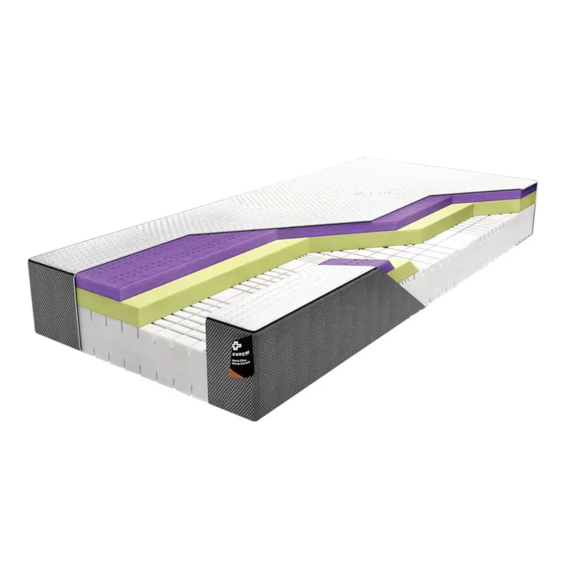 Materac .log Curem | 180x200 cm | piankowy H4 twardy