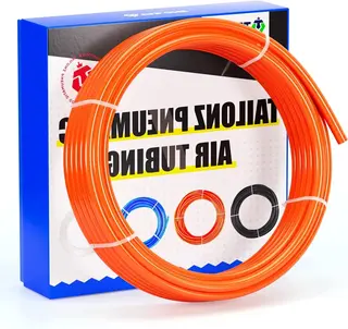 PNEUMATYCZNY WĄŻ POLIURETANOWY 10MM OD 6,5MM ID 10M POMARAŃCZOWY
