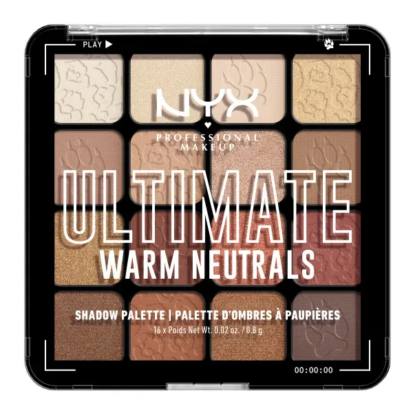 NYX Professional Makeup Ultimate Paleta Cieni 05 Warm Neutrals