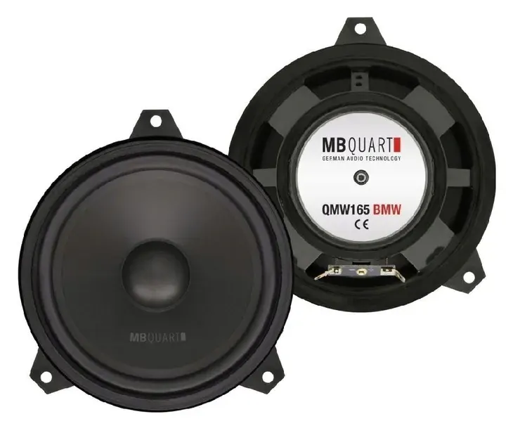 GŁOŚNIKI SAMOCHODOWE 165mm BMW E46 MB QUART QMW165BMW 90W RMS