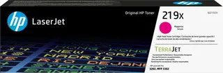 Oryginalny, wysokowydajny wkład kontraktowy z purpurowym tonerem HP 219X LaserJet