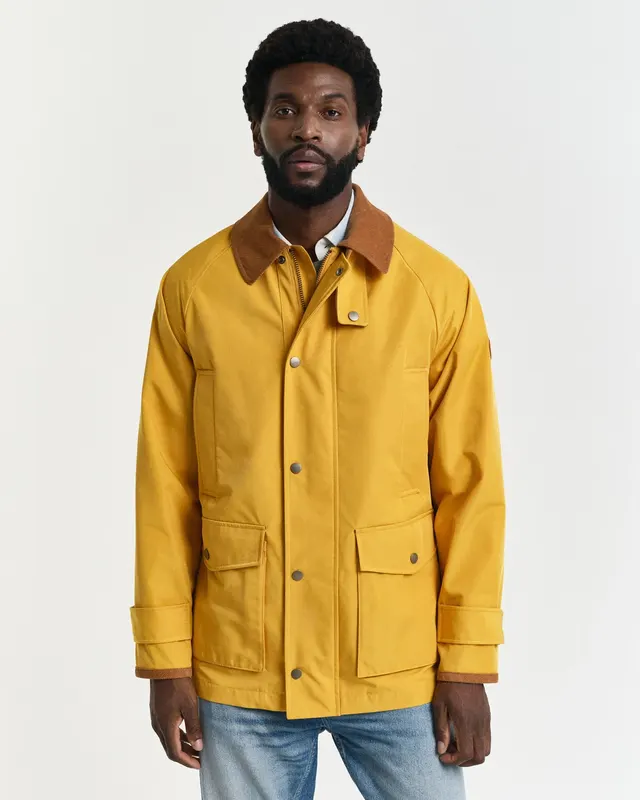 Gant Kurtka Męska Regular Fit Żółta