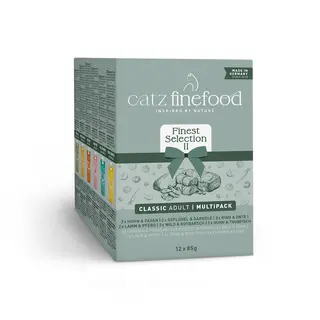 Mieszany pakiet próbny catz finefood w saszetkach, 12 x 85 g - Pakiet 2