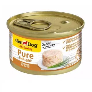 GIMDOG Little Darling Pure Delight Kurczak Mono - mokra karma dla psa - 85g