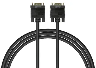 Savio Kabel VGA (M )- VGA (M) ekranowany 2 feryty CL-202