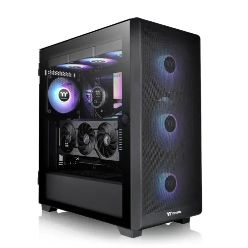 Thermaltake Obudowa - S250 TG ARGB - Black