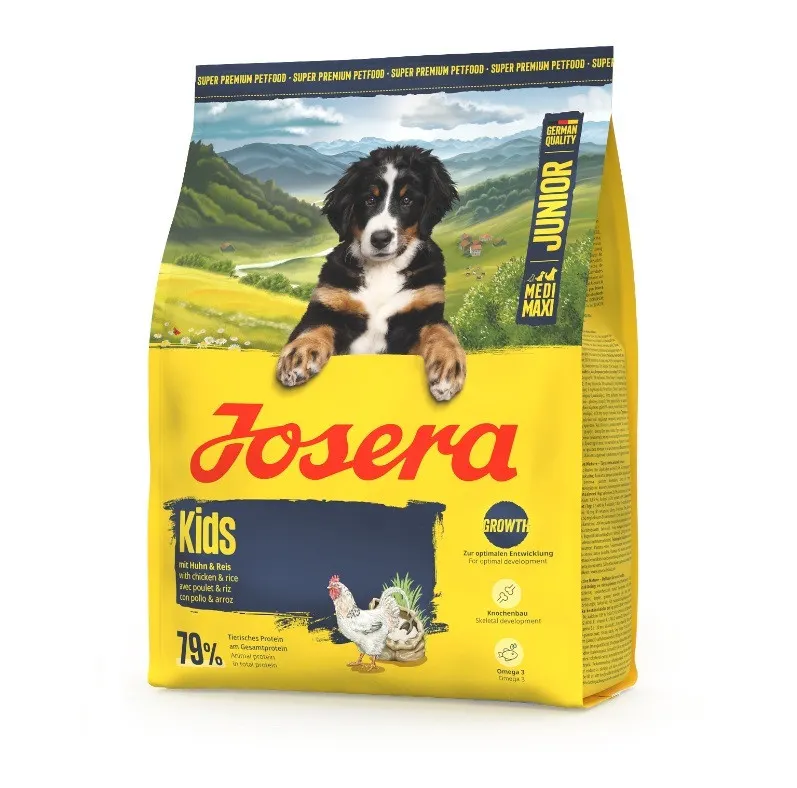 JOSERA Kids Medium/Max Chicken - sucha karma dla psa - 3kg