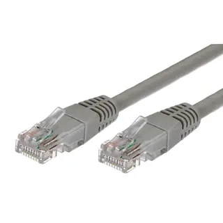 TB Cable Patchcord cat.5e RJ45 UTP 1m. grey