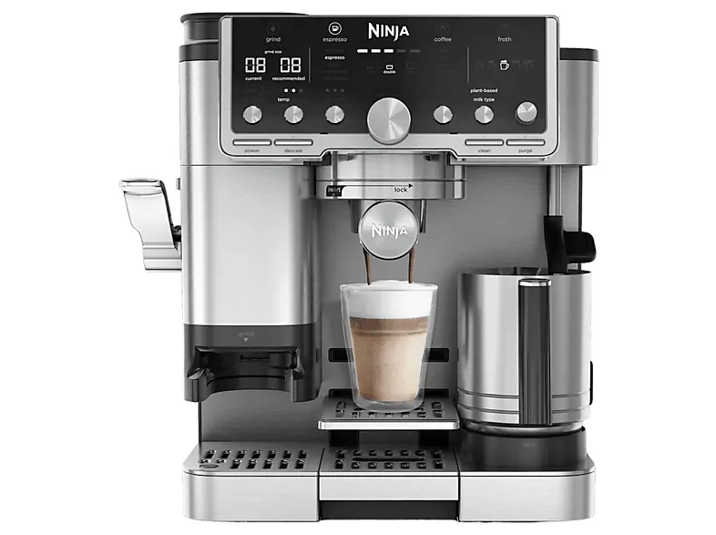 Ekspres kolbowy NINJA Luxe Cafe Pro ES701EU Srebrno-czarny
