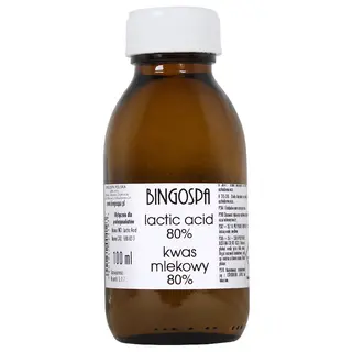 Kwas mlekowy 80% BINGOSPA 100 ml