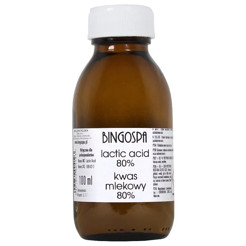 Kwas mlekowy 80% BINGOSPA 100 ml