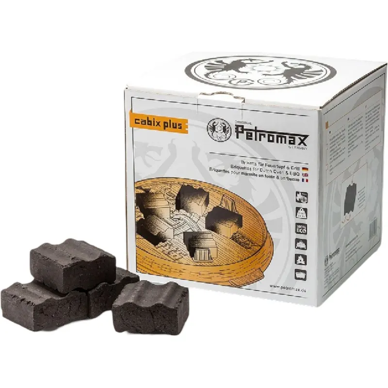 Petromax Cabix Plus, brykiety do Dutch Oven, czarny
