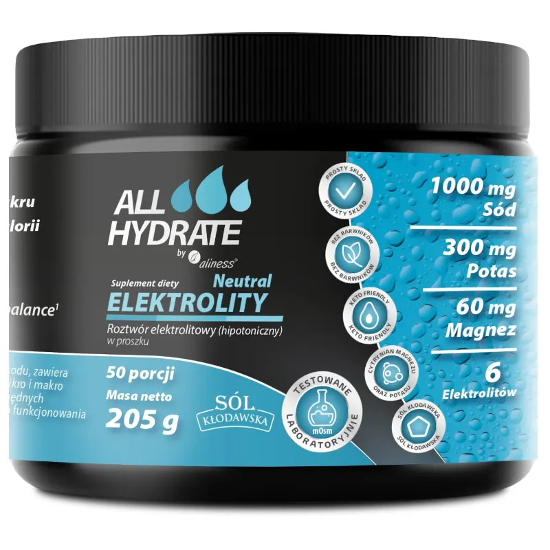 Aliness ALLHydrate Elektrolity Neutral 205 g - Elektrolity