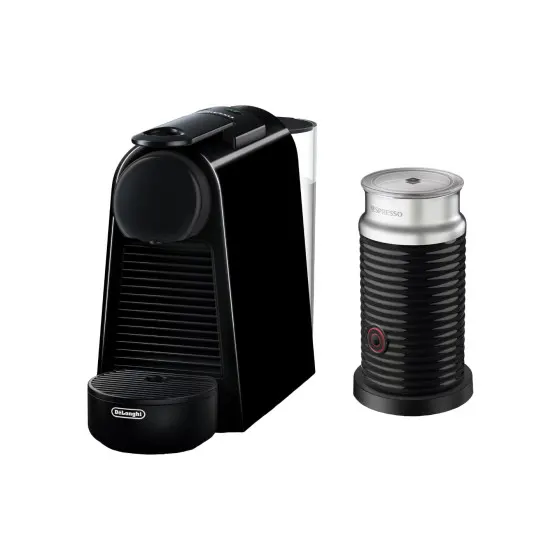 Ekspres na kapsułki Nespresso Essenza Mini EN85.BAE od DeLonghi - używany, czarny