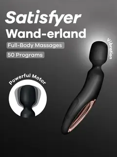 Satisfyer Wand-Erland Black/Rosegold