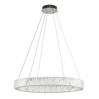 Żyrandol LUXORA 11706 Nowodvorski nowoczesne koło LED 80 cm, 38W, 3000K, 3400lm styl glamour