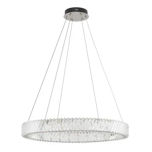 Żyrandol LUXORA 11706 Nowodvorski nowoczesne koło LED 80 cm, 38W, 3000K, 3400lm styl glamour