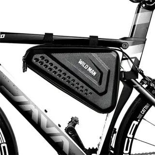 Wildman Etui sakwa na ramę ES19 1L uchwyt rower czarny